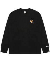 Aape By A Bathing Ape - Logo-Patch Long-Sleeve T-Shirt - Lyst