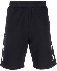 Golden Goose - Star-Print Drawstring Shorts - Lyst