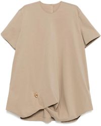 JNBY - Drawstring-Hem Dress - Lyst