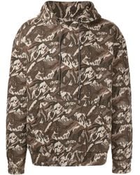 Mostly Heard Rarely Seen - Camouflage Jacquard Stretch-Cotton Hoodie - Lyst