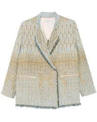 forte_forte - Double-Breasted Jacket - Lyst