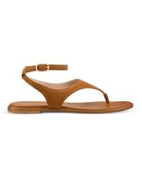 Stuart Weitzman - Marley Sandalen mit Riemen - Lyst