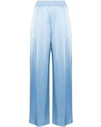 Stine Goya - Ciara Pleat-detail Wide-leg Trousers - Lyst