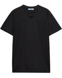 Prada - Blouse Verfraaid Met Kralen - Lyst