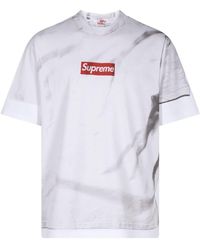 Supreme - X MM6 Maison Margiela t-shirt à logo - Lyst