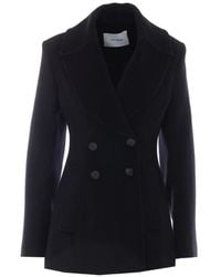 IVY & OAK - Calliope Long-Sleeve Double-Breasted Coat - Lyst