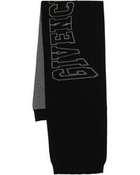 Givenchy - Two-Tone Logo-Print Scarf - Lyst
