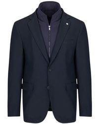 Manuel Ritz - Chaqueta A Capas Con Botones - Lyst