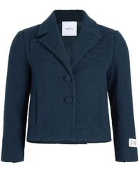 Patou - Cropped Tailored Tweed Jacket - Lyst