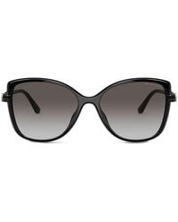 Michael Kors - Logo-Plaque Cat-Eye Sunglasses - Lyst