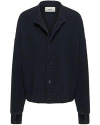 O.FILES - Buttoned Cardigan - Lyst
