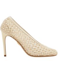 Ferragamo - Macramé Pumps - Lyst