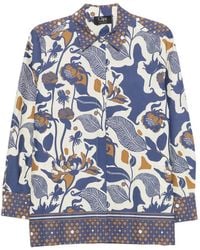 Clips - Blouse Met Bloemenprint - Lyst