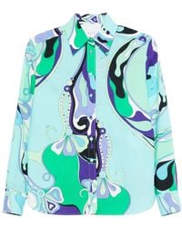 PUCCI - Cotton Muslin Shirt - Lyst