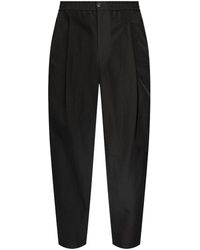 Giorgio Armani - Pleat-Detail Trousers - Lyst