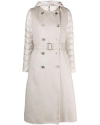 Moorer - Harna Layered Padded Coat - Lyst
