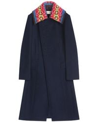 Dries Van Noten - Wollen Jas - Lyst