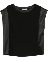 Purotatto - Round-Neck Top - Lyst
