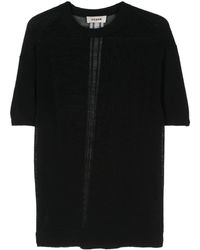 Aeron - Pliny Semi-sheer Knitted T-shirt - Lyst