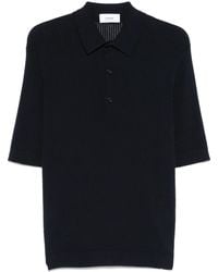 Lardini - Poloshirt Met Wafelpatroon - Lyst