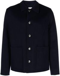 Ami Paris - Single-breasted Wool-cashmere Coat - Lyst