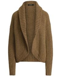 Ralph Lauren - Cardigan À Col Châle - Lyst