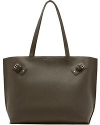 Proenza Schouler - Days Buckle-Detail Pebbled-Leather Tote Bag - Lyst