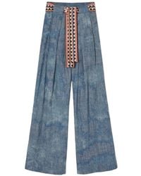 Momoní - Leona Tie-Dye Palazzo Pants - Lyst