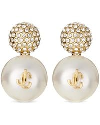 Jimmy Choo - Auri クリスタル ピアス - Lyst