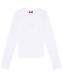 DIESEL - T-angie Long-sleeved T-shirt - Lyst