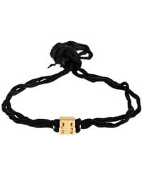 Balenciaga - Nano Ribbon Bb Choker - Lyst