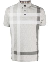 Barbour - Checked Polo Shirt - Lyst