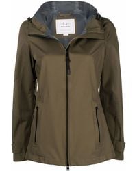 Woolrich - Zip-Up Hooded Jacket - Lyst