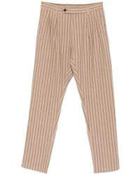 MC2 Saint Barth - Striped Trousers - Lyst
