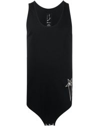 Rick Owens X Champion - Camiseta de tirantes con logo bordado - Lyst