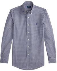 Polo Ralph Lauren - Overhemd Met Gingham-Ruit En Lange Mouwen - Lyst