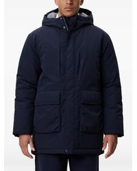 Les Deux - Hooded Padded Coat - Lyst