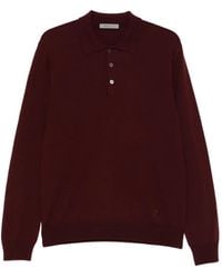 Corneliani - Polo-Neck Long-Sleeve Polo Shirt - Lyst