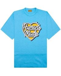 Human Made - T-Shirt Mit Herz-Logo - Lyst