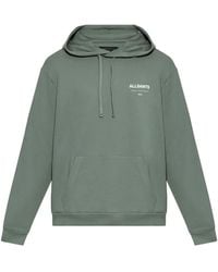 AllSaints - Underground Hoodie - Lyst
