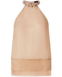 Pinko - Bluse Aus Seide - Lyst