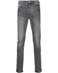 Purple Brand - P001 Low-rise Slim-leg Jeans - Lyst