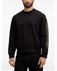 ARMANI EXCHANGE - Horse-Print Sweatshirt - Lyst