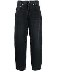 Agolde Low Waist Jeans - Zwart