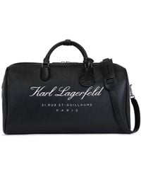 Karl Lagerfeld - Hotel Karl Weekender Tasche - Lyst