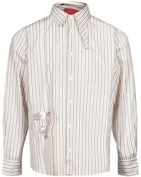 Kidsuper - Striped Print-Face Shirt - Lyst
