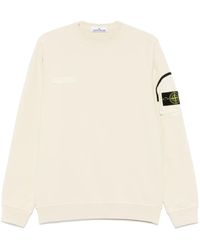 Stone Island - Compass-Badge Sweatshirt - Lyst