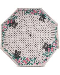 Moschino - Floral Bear-Print Umbrella - Lyst