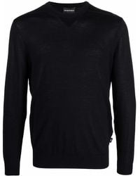 Emporio Armani - E.armani Cruise Sweaters Blue - Lyst