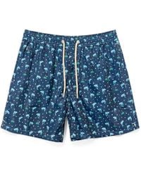 MC2 Saint Barth - Shark-Print Drawstring Swim Shorts - Lyst